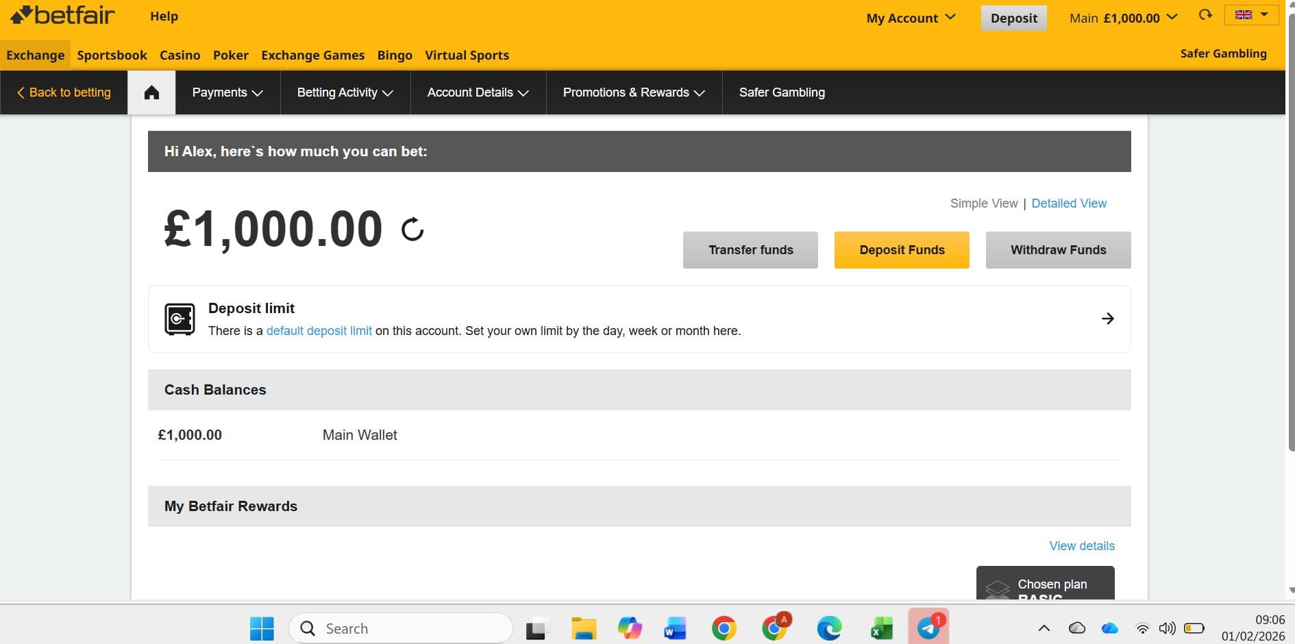 My £1,000 February Trading Bank: Following the Fortis Portfolio in Real Time