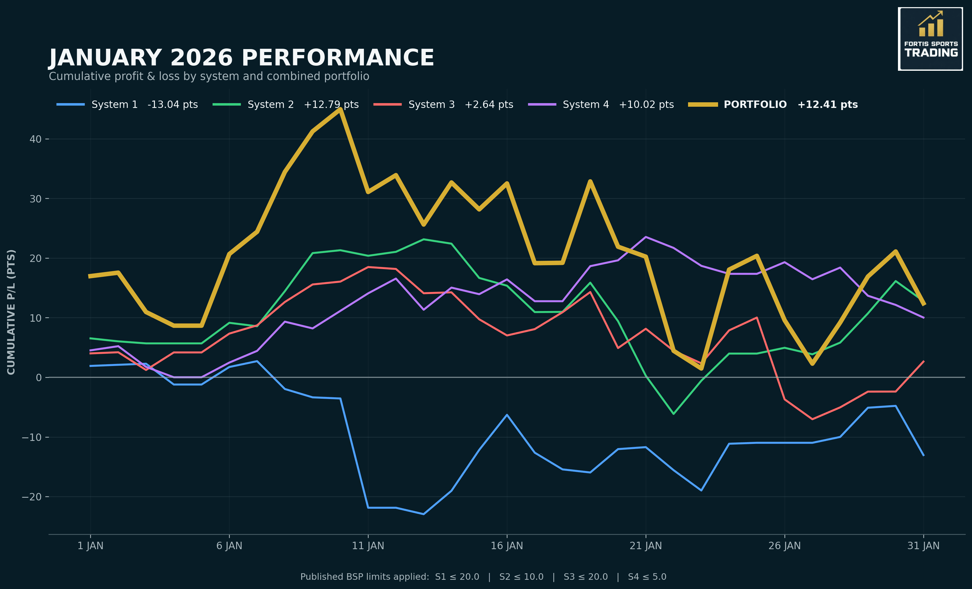 January 2026 Performance Review (+12.41pts)